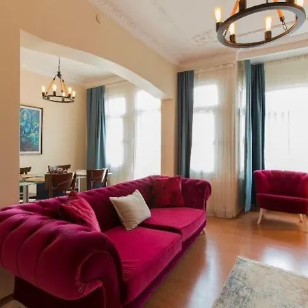 公寓 Zentrale Ferienwohnung Mit Meeresblick Nahe Taksim Und Galataturm *