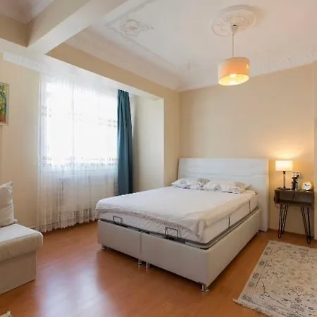 Zentrale Ferienwohnung Mit Meeresblick Nahe Taksim Und Galataturm 公寓 *